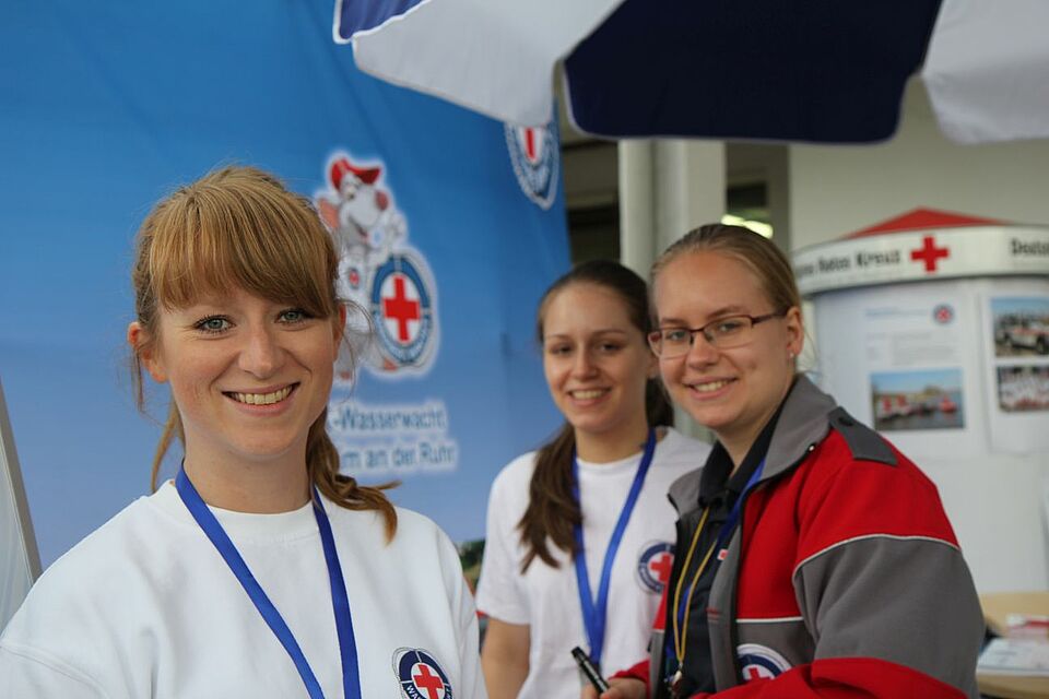 DRK Mülheim Wasserwacht Ruhrschwimmen 2016