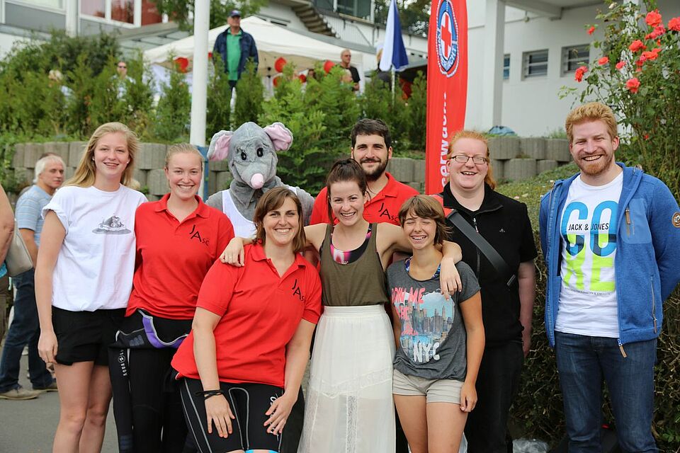 DRK Mülheim Wasserwacht Ruhrschwimmen 2016