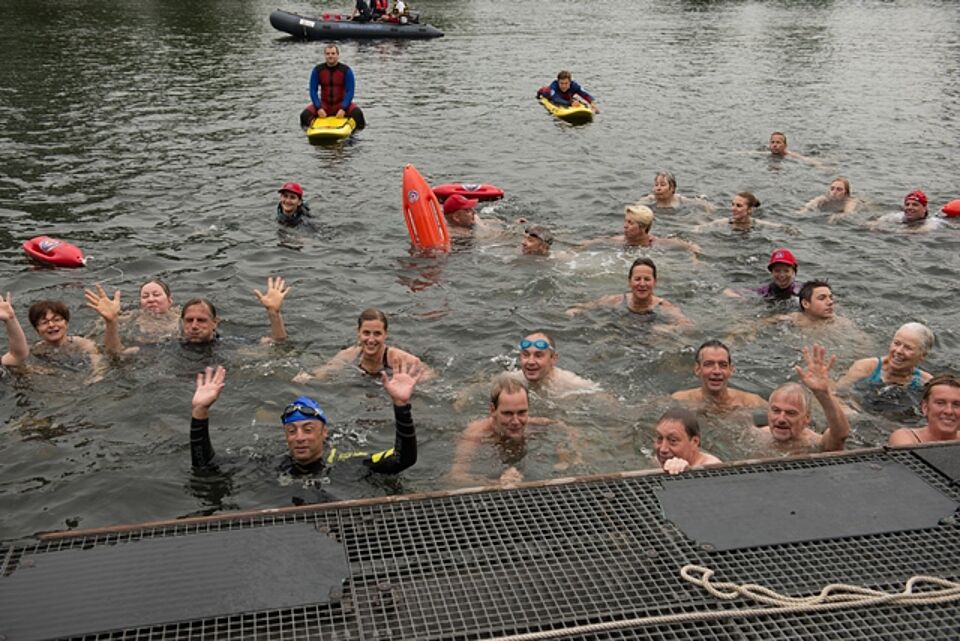 DRK Mülheim Wasserwacht Ruhrschwimmen 2015 DRK Mülheim Wasserwacht Ruhrschwimmen 2015