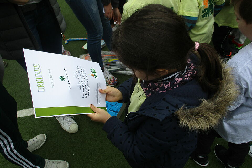 DRK Mülheim Kita Rettungszwerge Hockey