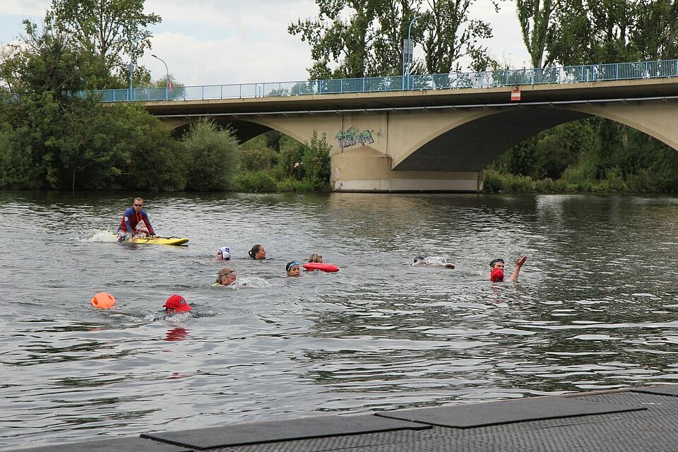 DRK Mülheim Wasserwacht Nachrichten News Ruhrschwimmen 2016
