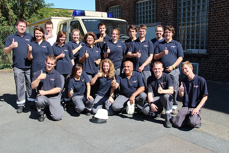 DRK Mülheim Fachgruppe Technik und Sicherheit Team