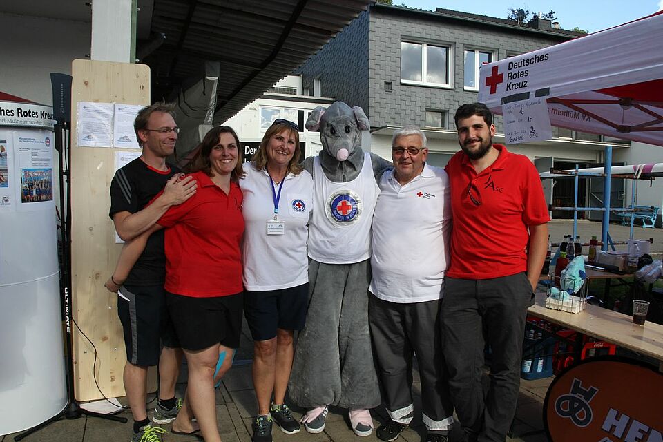 DRK Mülheim Wasserwacht Ruhrschwimmen 2016