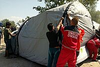 DRK Hilfe Bosnien-Herzegowina Vucjak