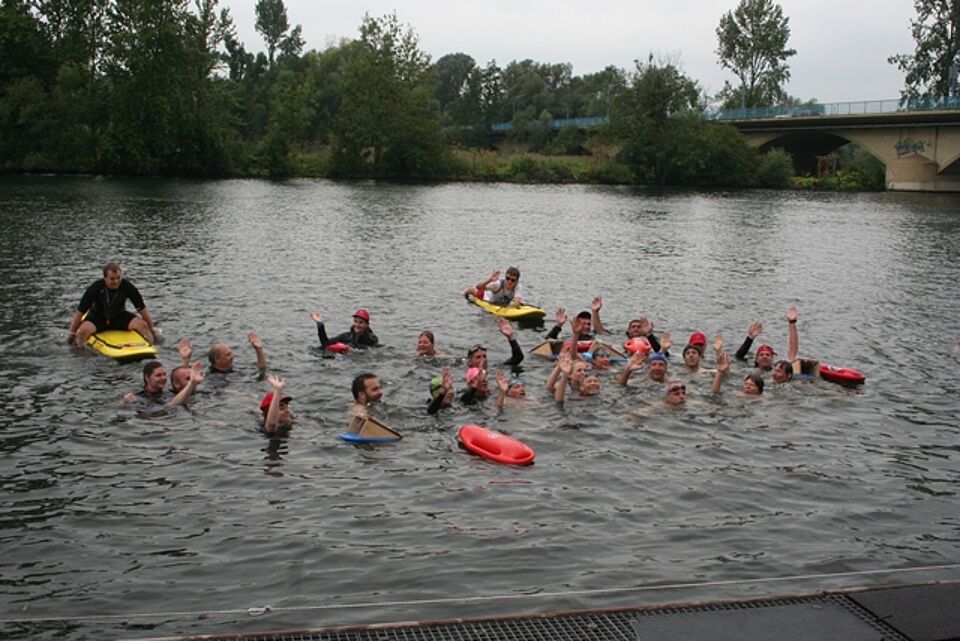 DRK Mülheim Wasserwacht Ruhrschwimmen 2015 DRK Mülheim Wasserwacht Ruhrschwimmen 2015