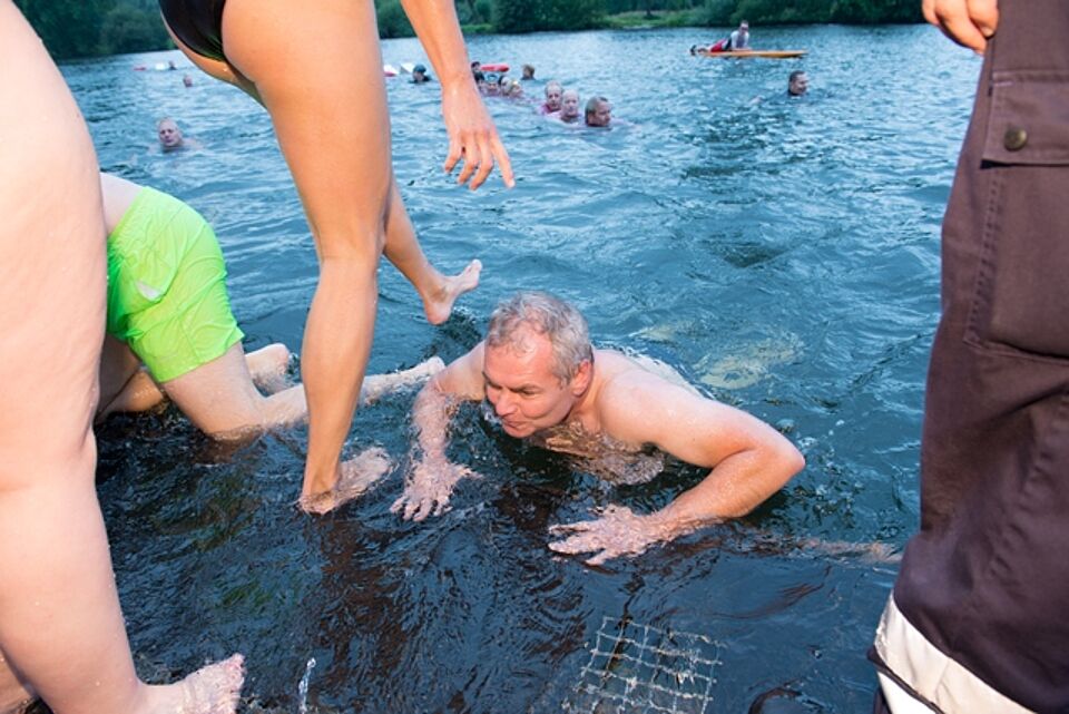 DRK Mülheim Wasserwacht Ruhrschwimmen 2015 DRK Mülheim Wasserwacht Ruhrschwimmen 2015