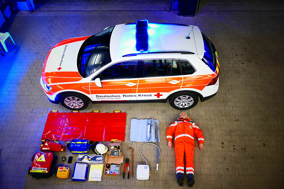 DRK Mülheim Einsatzfahrzeug Hausnotruf