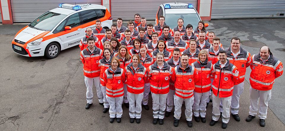 DRK Mülheim Hausnotrufdienst Team