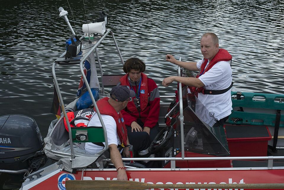 DRK Mülheim Wasserwacht Ruhrschwimmen 2016