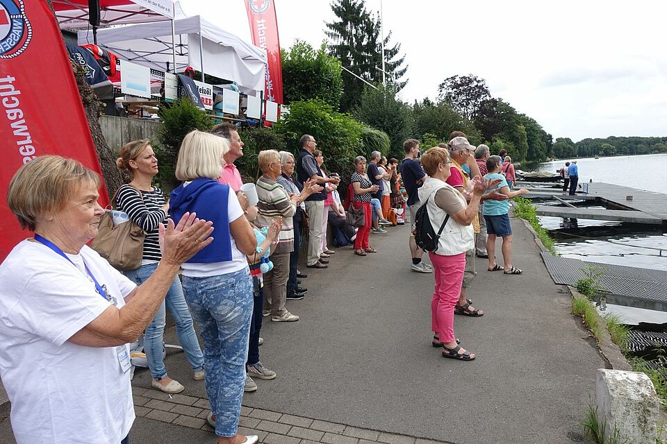 DRK Mülheim Wasserwacht Nachrichten News Ruhrschwimmen 2016