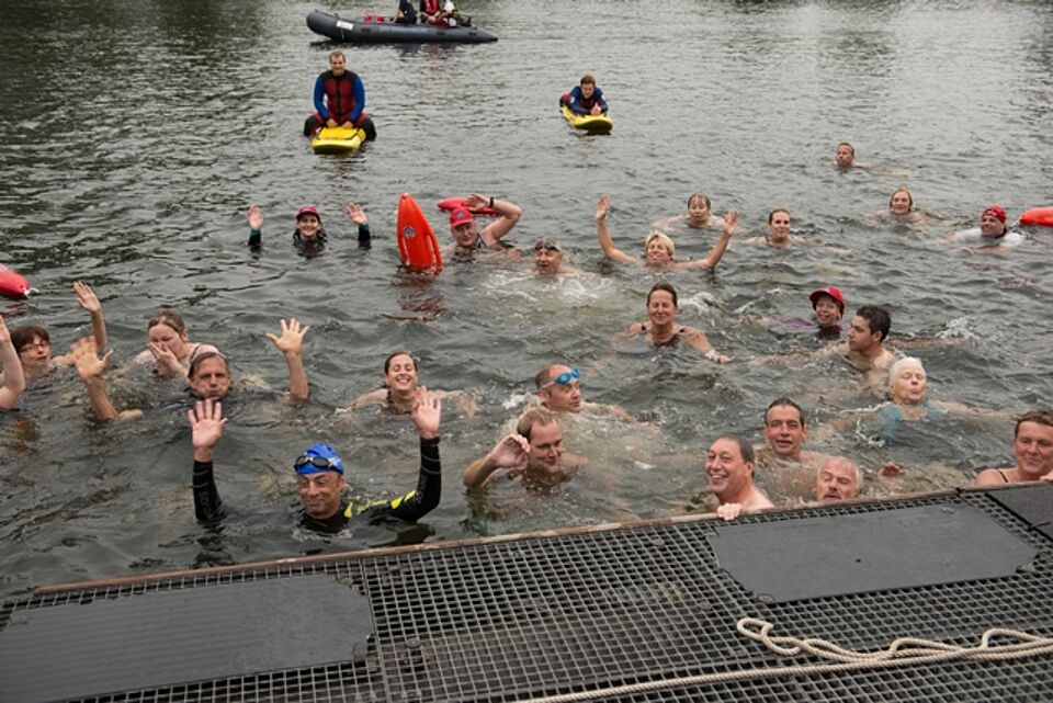 DRK Mülheim Wasserwacht Ruhrschwimmen 2015 DRK Mülheim Wasserwacht Ruhrschwimmen 2015
