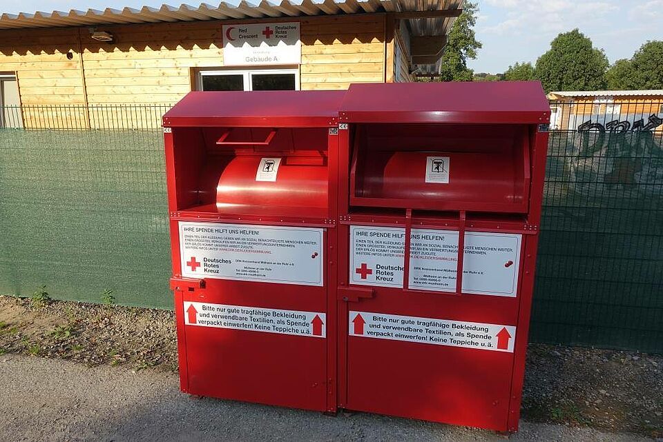 DRK Mülheim Kleidercontainer