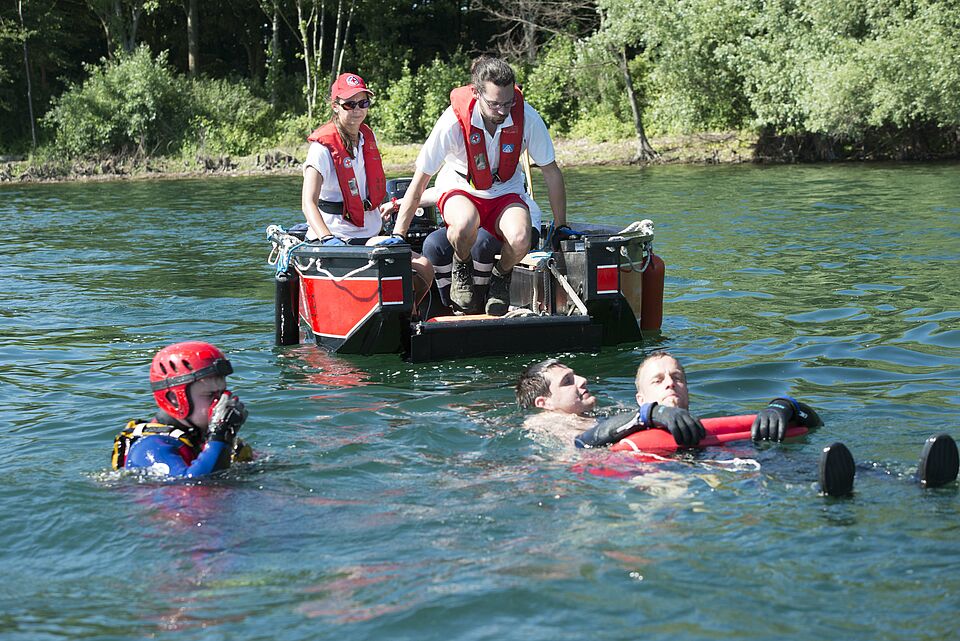 DRK Mülheim Wasserwacht Praxiscamp 2017