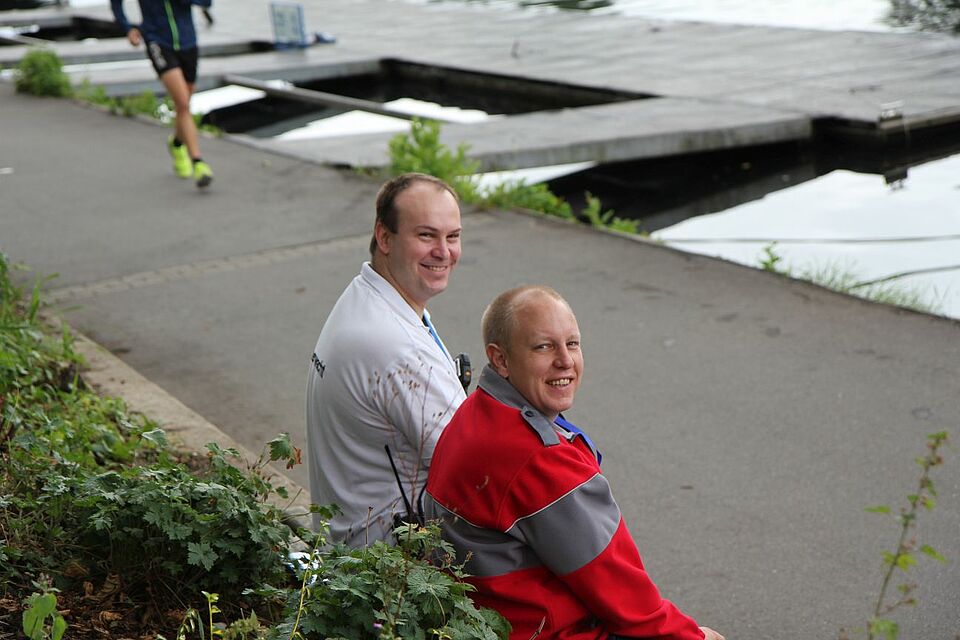 DRK Mülheim Wasserwacht Ruhrschwimmen 2016