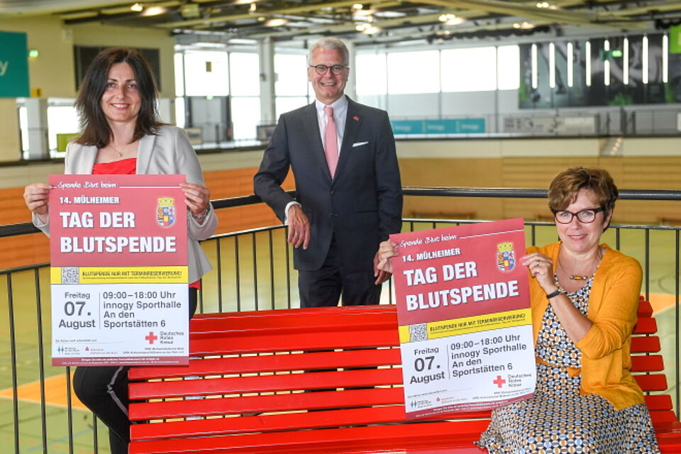 DRK Blutspende Pressekonferenz