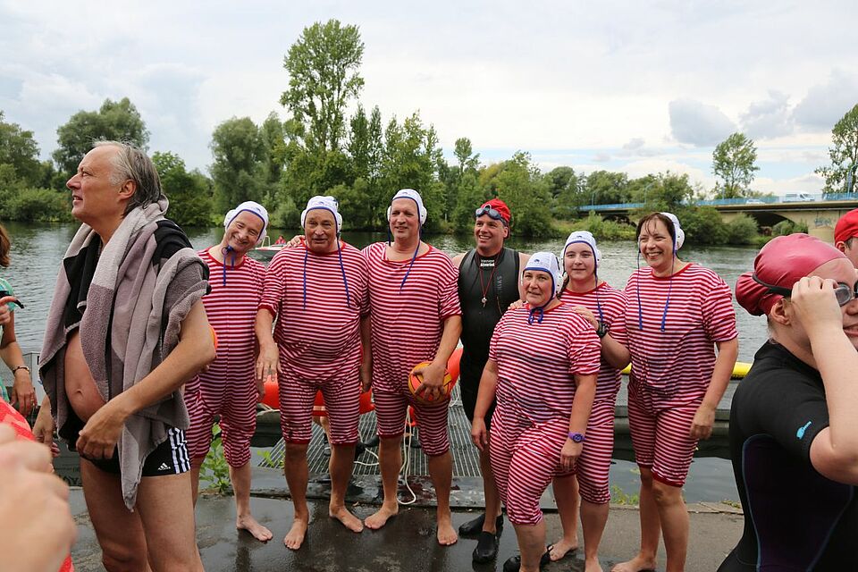 DRK Mülheim Wasserwacht Ruhrschwimmen 2016