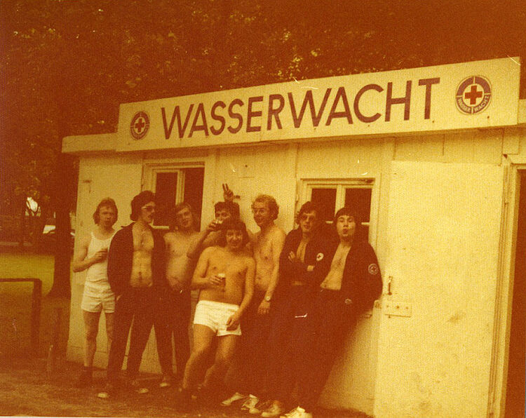 DRK Mülheim Wasserwacht Historie Geschichte 1972